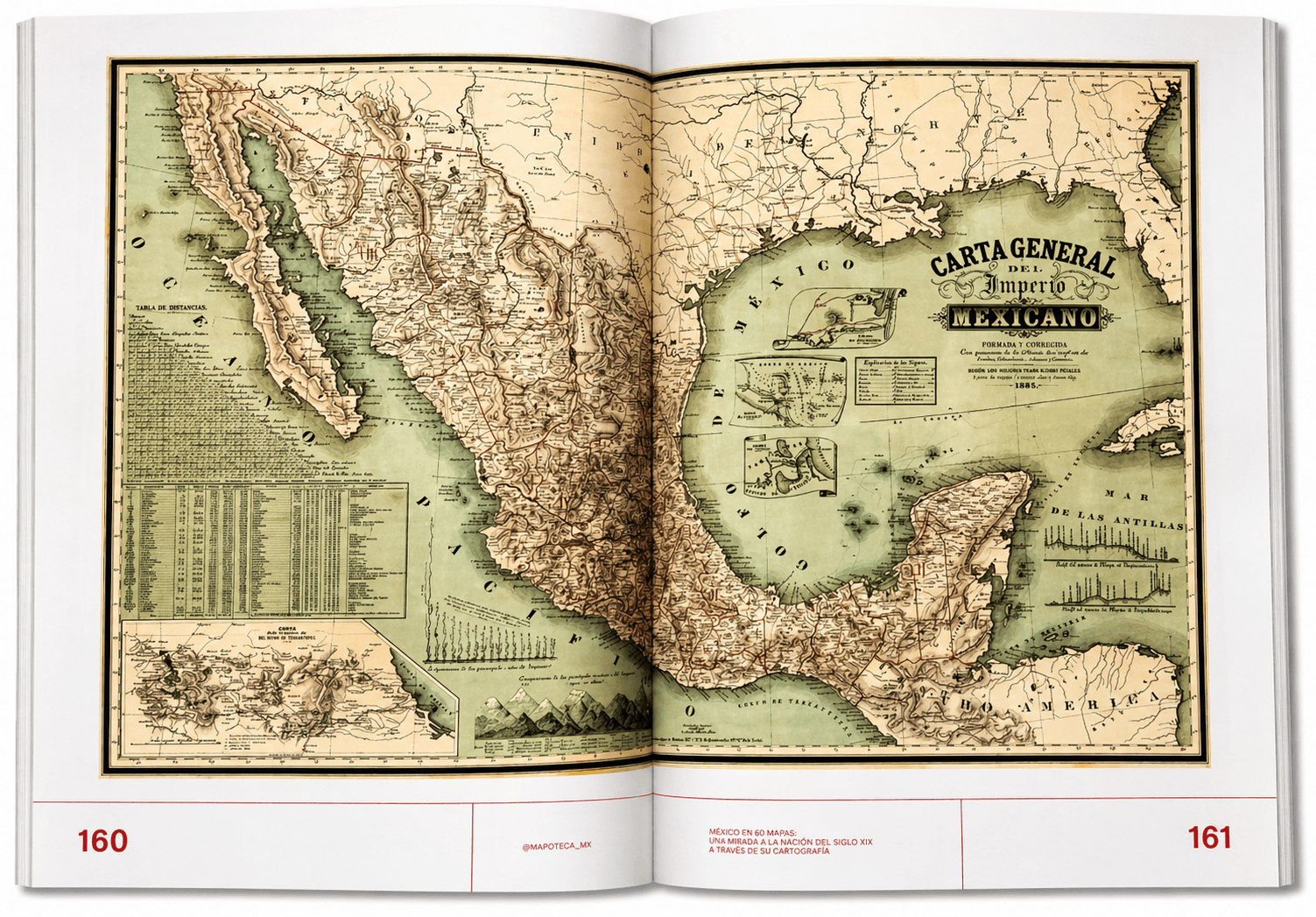 México en 60 mapas : una mirada a la nación del siglo XIX a través de su cartografía