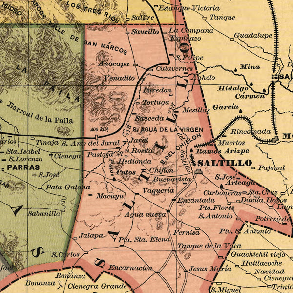 Coahuila 1884