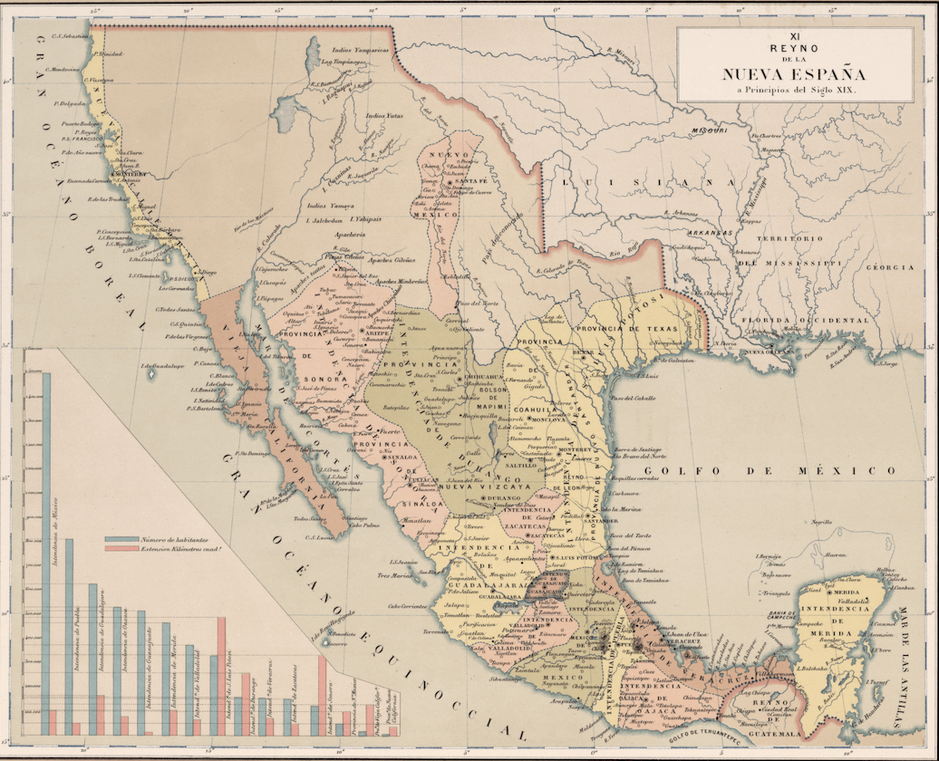 Nueva España 1805