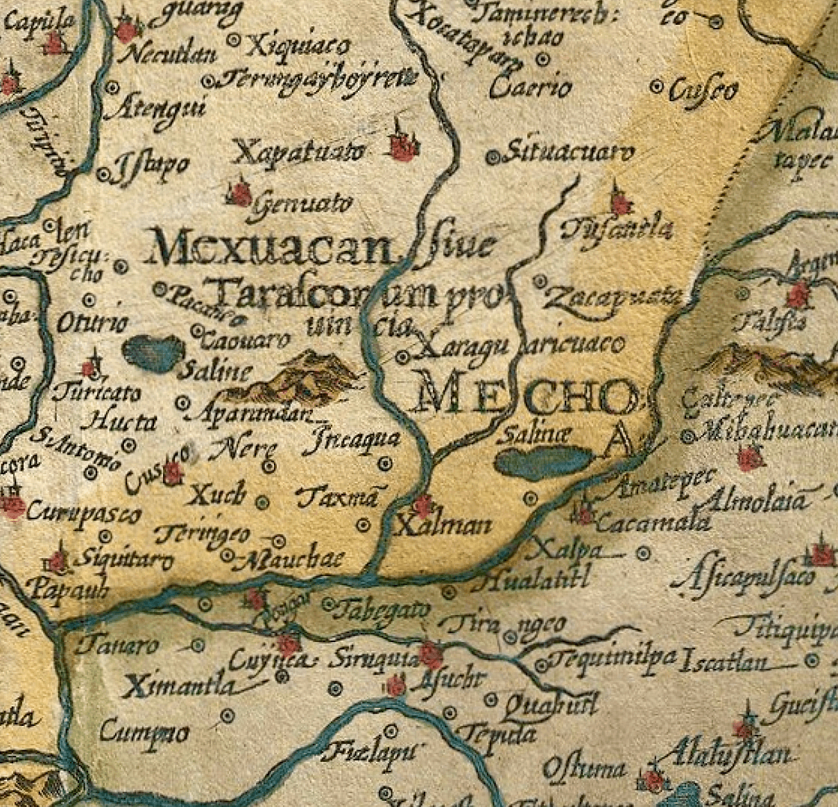 Nueva Galicia 1606 (Jalisco, Colima, Nayarit y Michoacán)