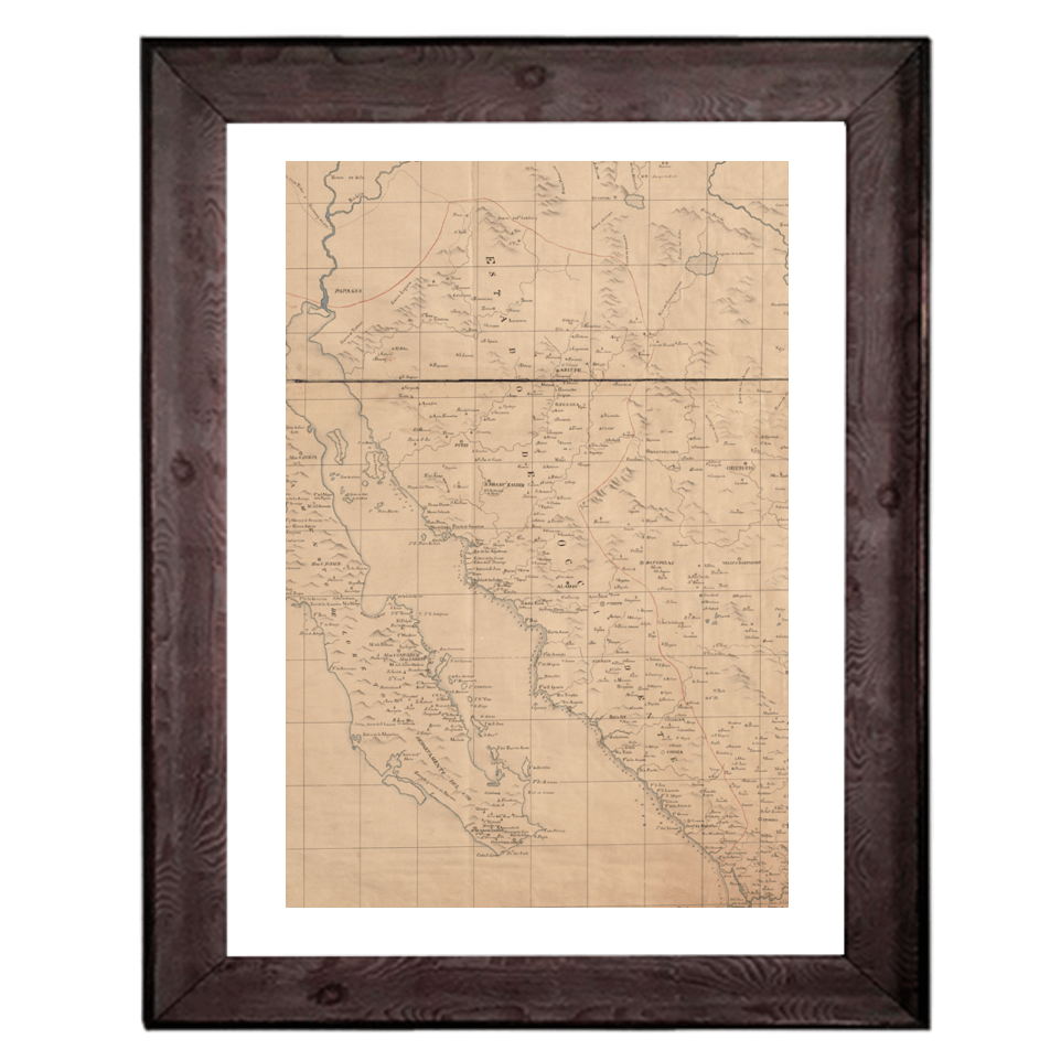 Estado de Occidente (Sonora y Sinaloa) 1823