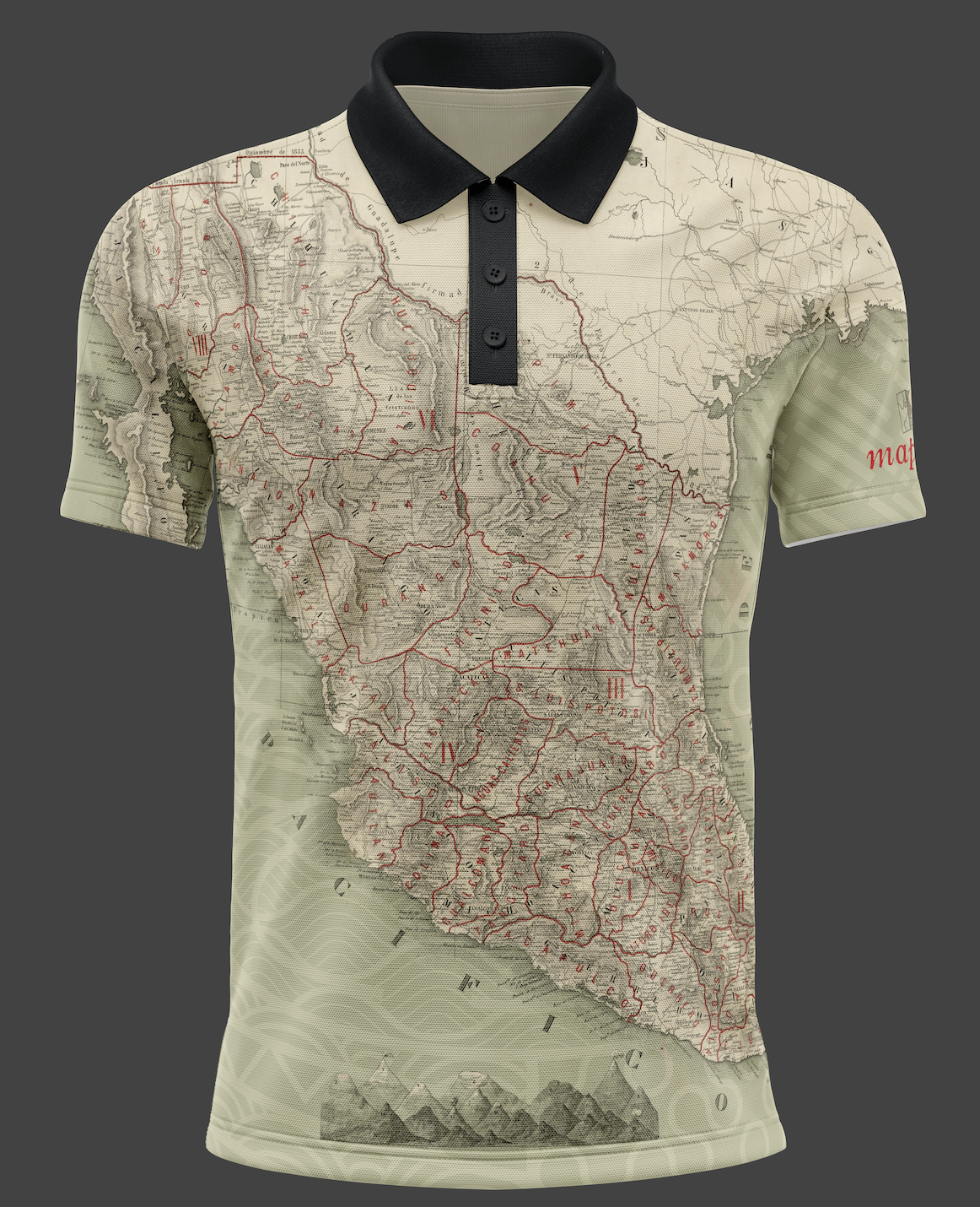Camisa tipo Polo 2º Imperio Mexicano