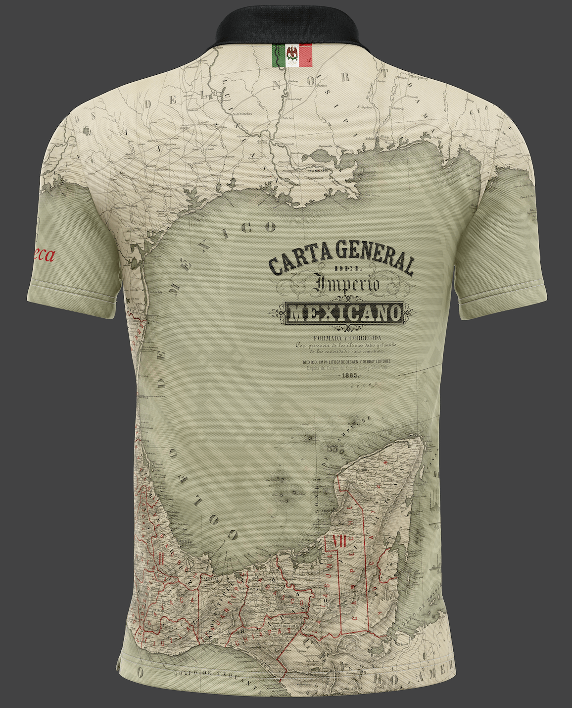 Camisa tipo Polo 2º Imperio Mexicano