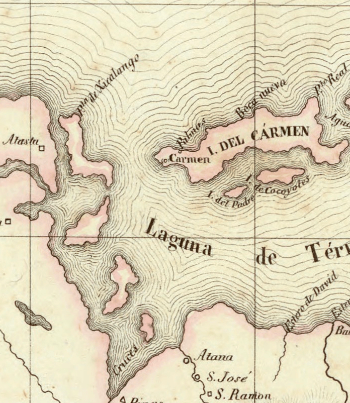 Isla del Carmen 1857