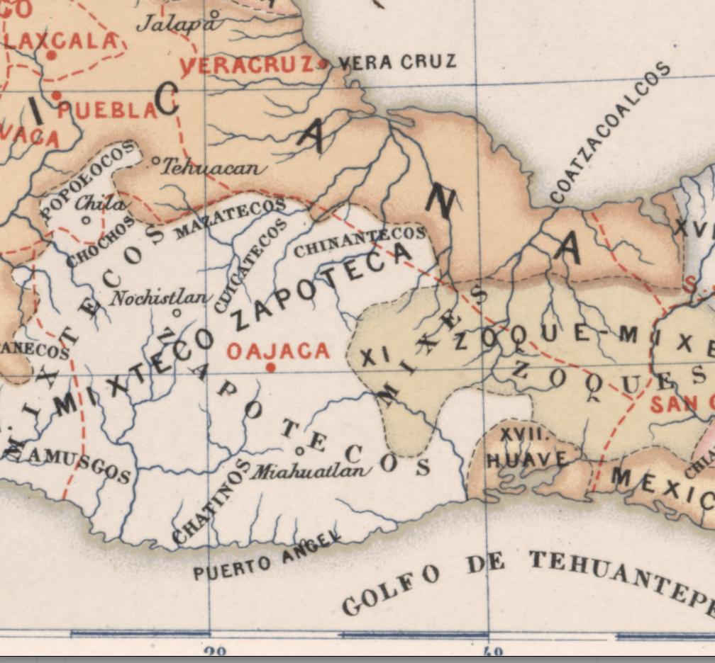México etnias 1888