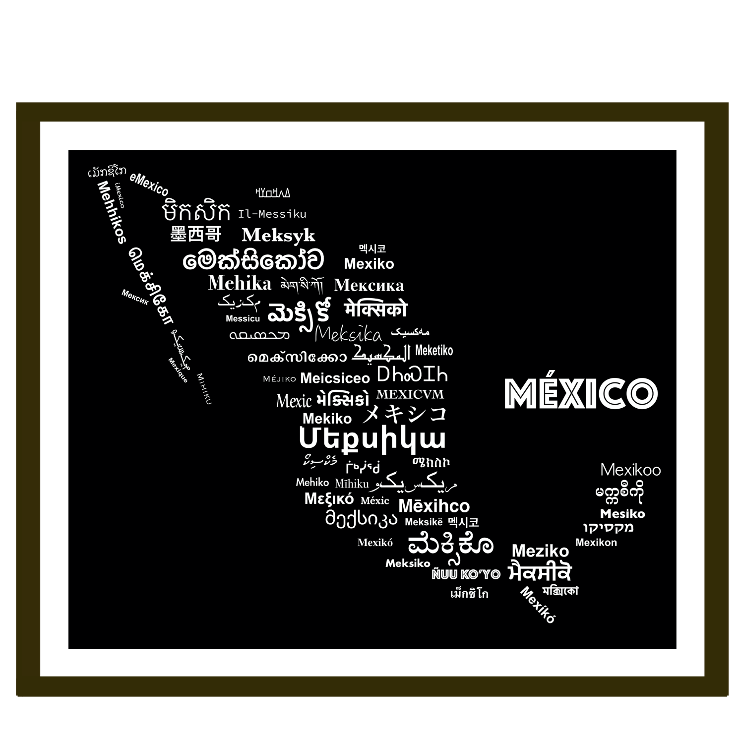 México en 65 idiomas