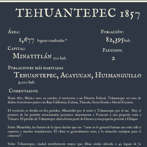 Tehuantepec 1857