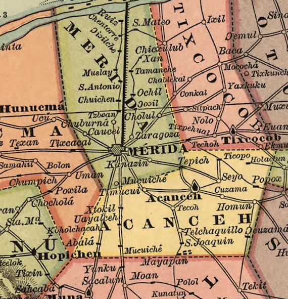 Yucatán 1884